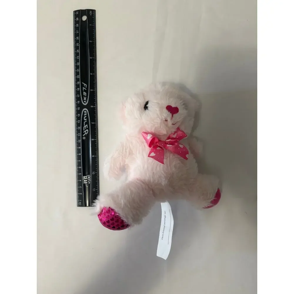 Greenbrier International Pink Plush Teddy Bear 6